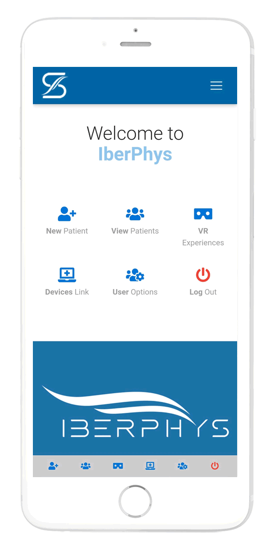 APP IberPhys - Terapias y Fisioterapias VR